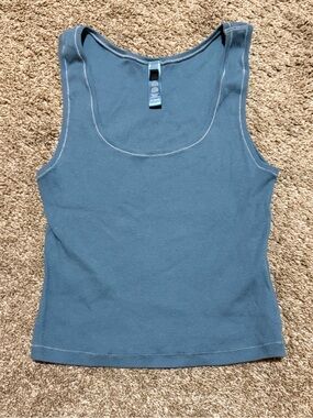 SKIMS Cotton rib tank - Kyanite